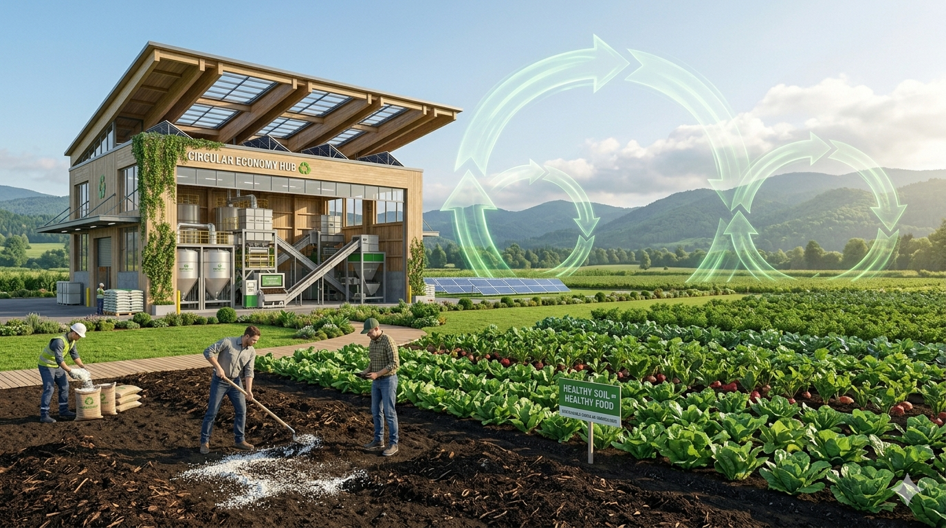 Circular agriculture and healthy soil