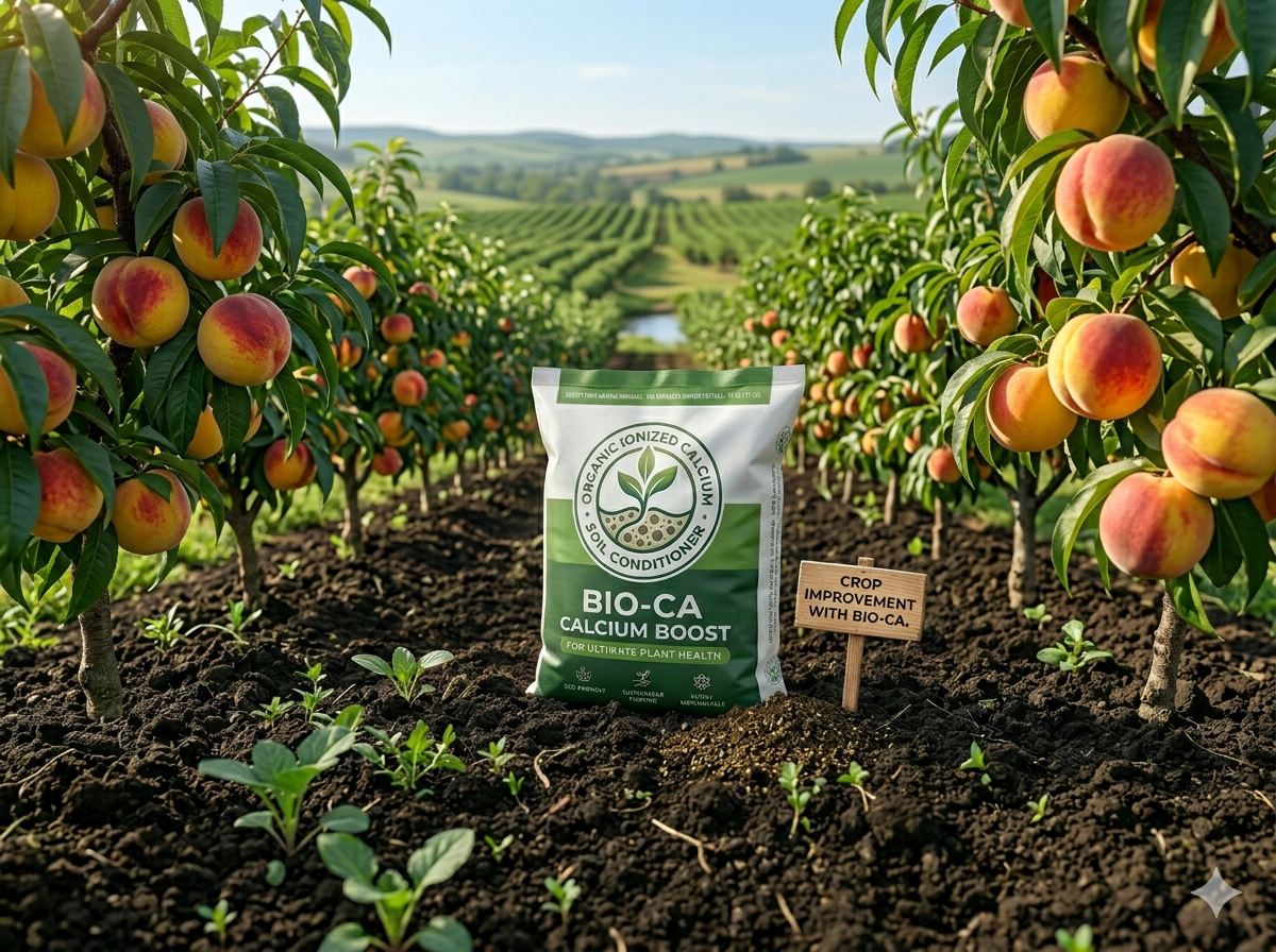 Peach farming